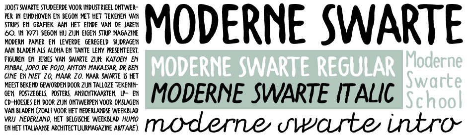 Moderne Swarte